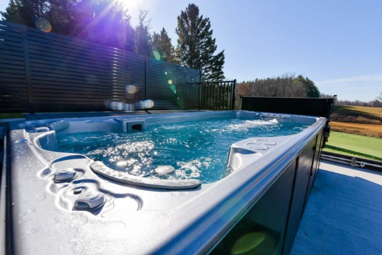 swim spa installation